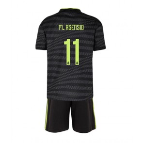 Real Madrid Marco Asensio #11 Tredjedraktsett Barn 2022-23 Kortermet (+ Korte bukser)